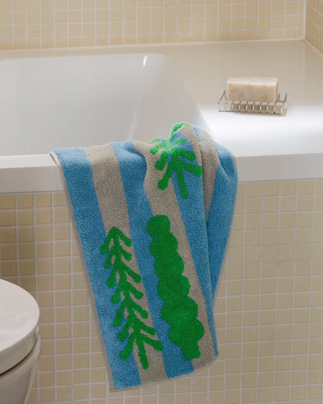 Trees Towel - Green