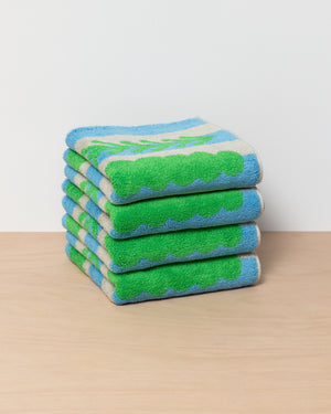 Trees Towel - Green