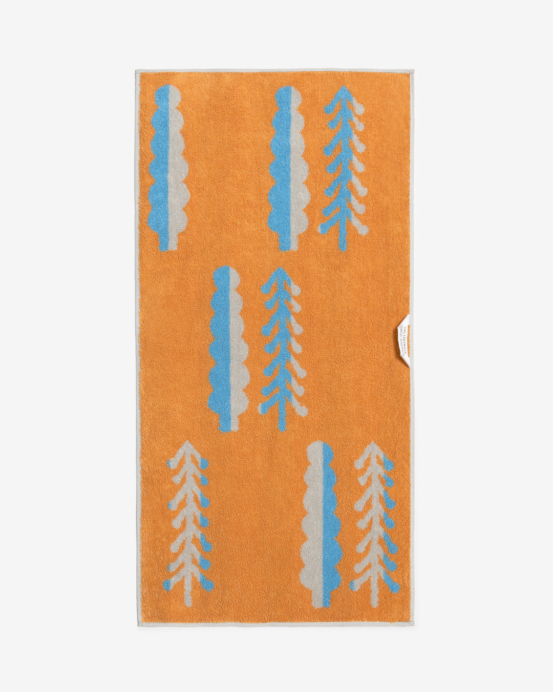 Trees Towel - Orange