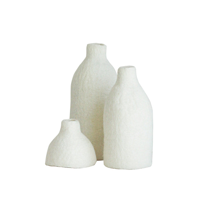 Loosy Vase Cover Milk