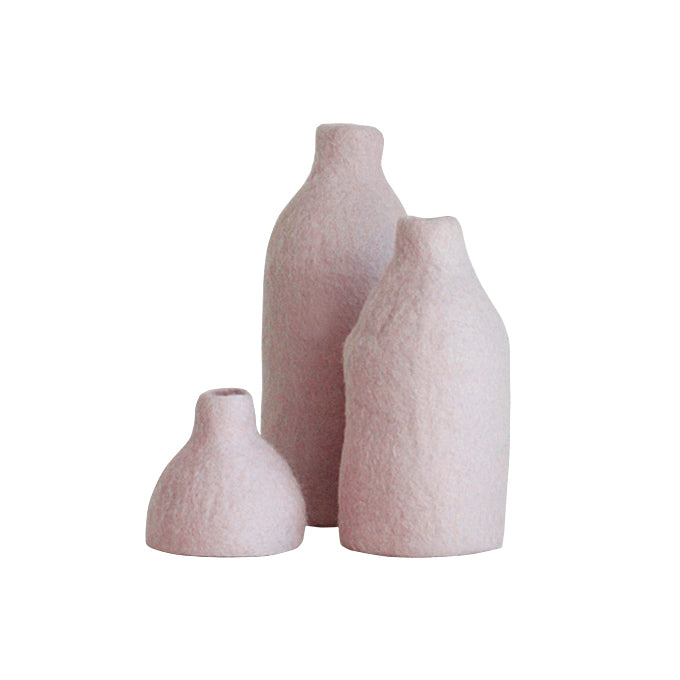 Loosy Vase Cover Pale Pink