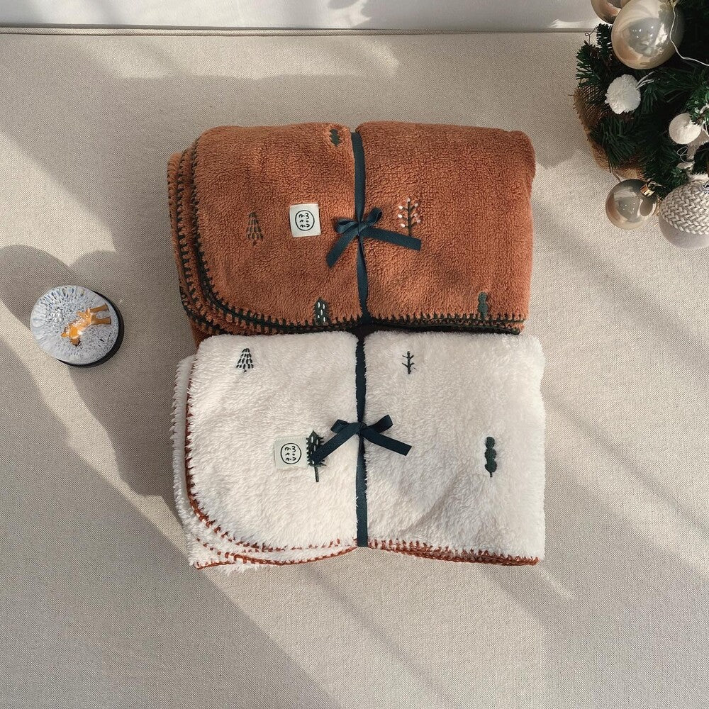 Winter Forest Blanket Brick